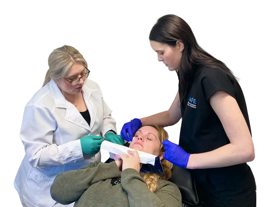 Dentist Assess A Patient For Jaw Pain Issues Related Bruxism.