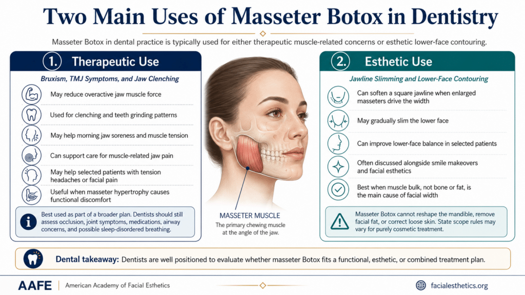 Main Uses Of Masseter Botox For Dentistry