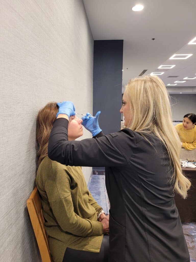 Dao Botox: How It Helps Downturned Mouth Corners 3 Practicing Dao Botox On Aafe Course Bootcamp