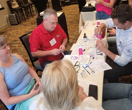 AAFE Botox and dermal filler certification training session