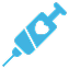 Needle injection icon